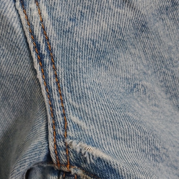 Levi's Wedgie Straight Jeans Authentically Yours Size 28 - Picture 6 of 6